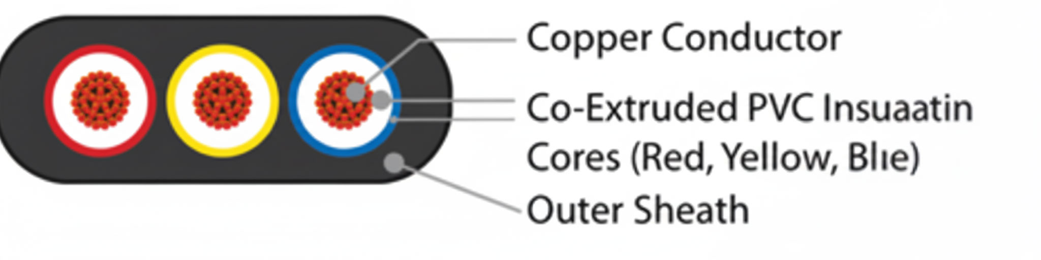 Super Flat Submersible Cables
